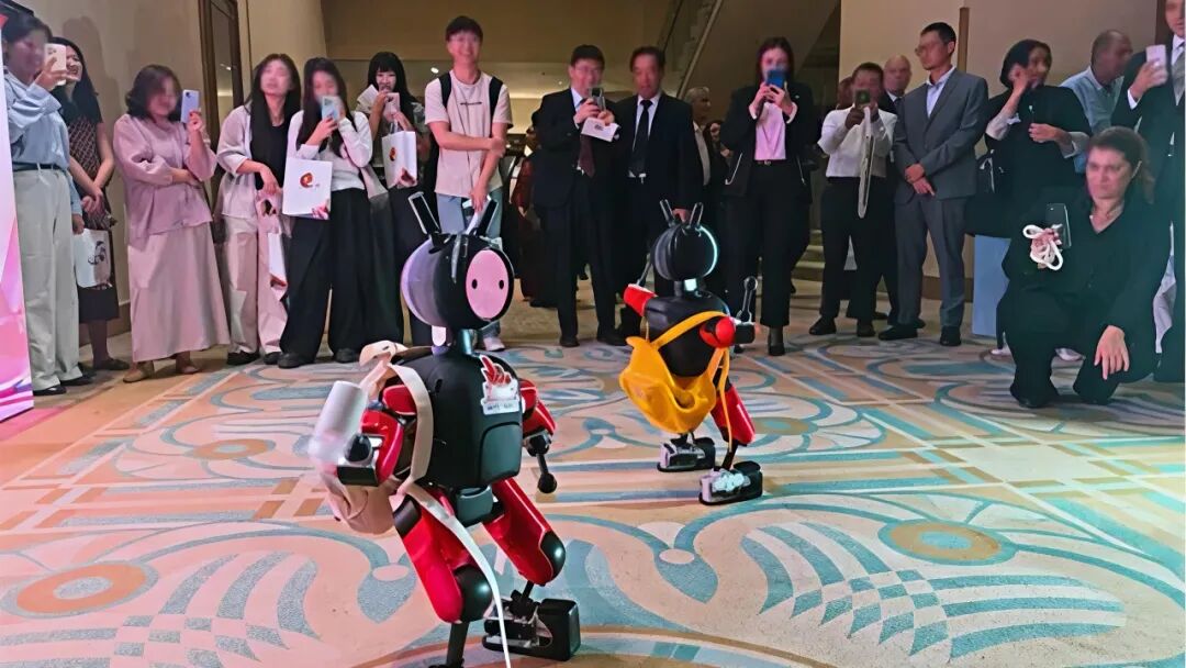 小派亮相埃及国庆招待会现场